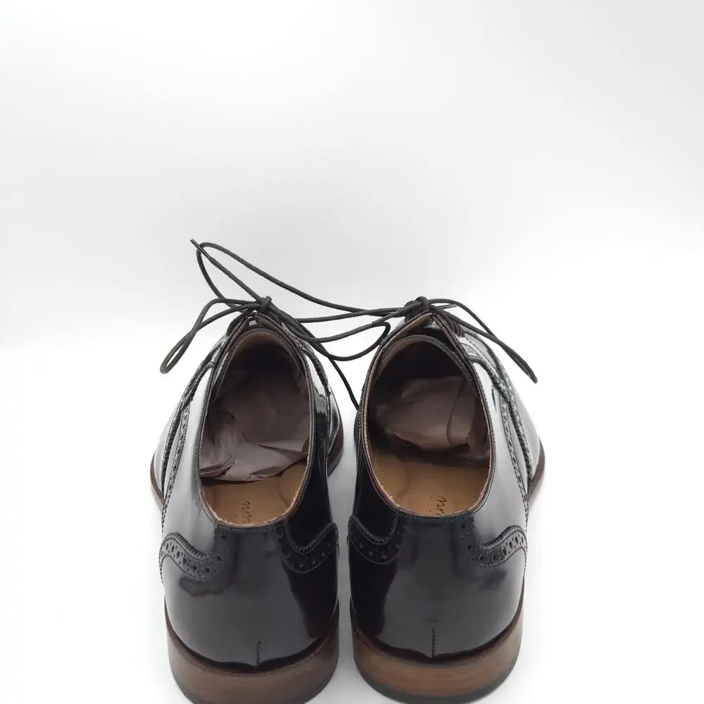 Giovacchini Italy Men's Ox Blood Wingtip Oxfords Dress Shoes size 10.5